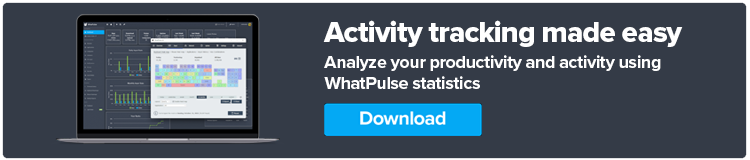Activity Tracking Made Easy with WhatPulse Statistics