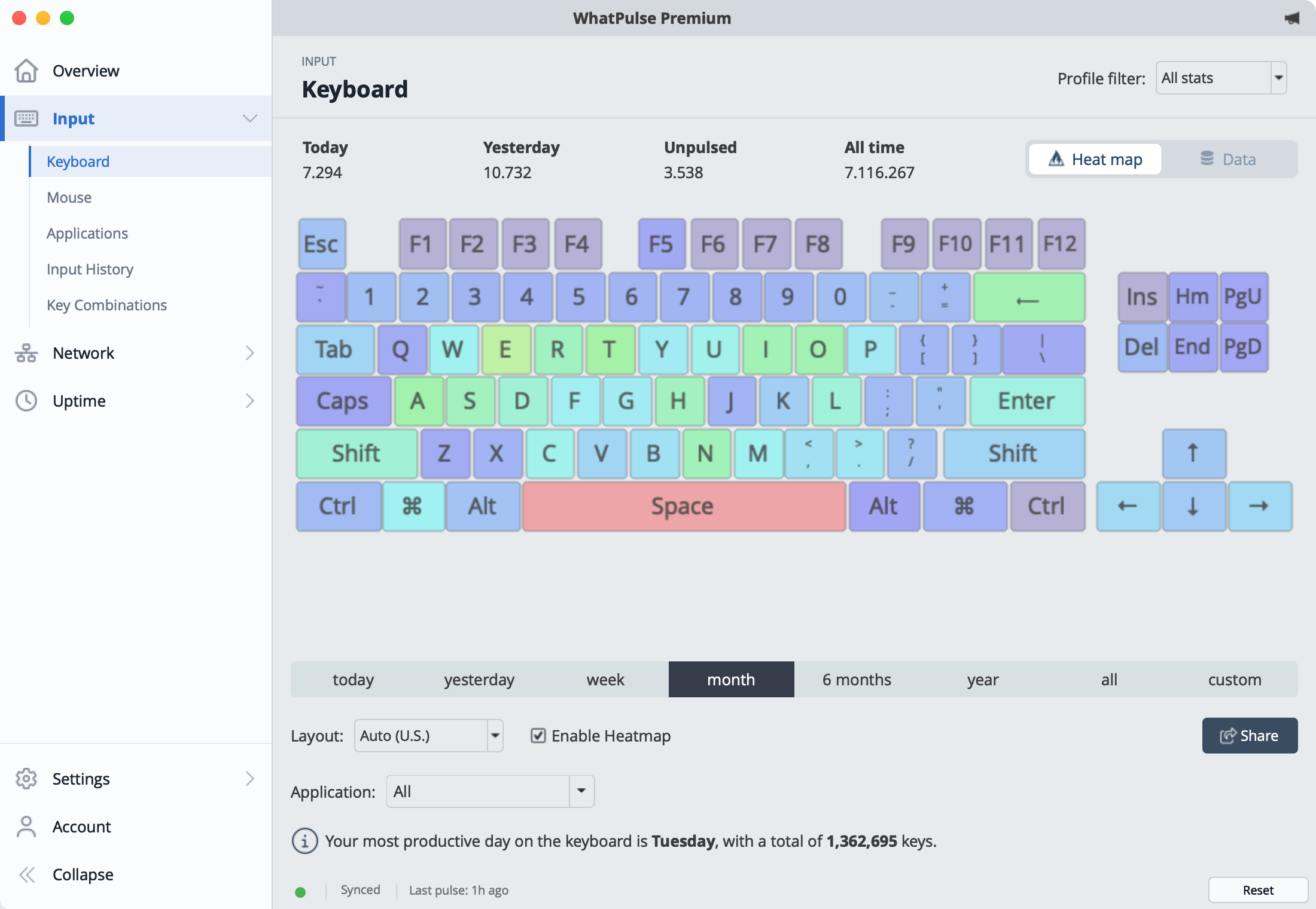 The new sidebar navigation