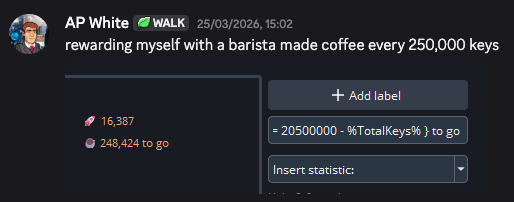 Geek Window formula example