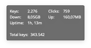 Screenshot: Geek Window overlay